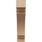 Ekena Millwork 5-inch W x 18-inch D x 24-inch H Pescadero Rough Cedar Woodgrain TimberThane Knee Brace, Primed BRCUR05X18X24PECRCPR - alternate 2